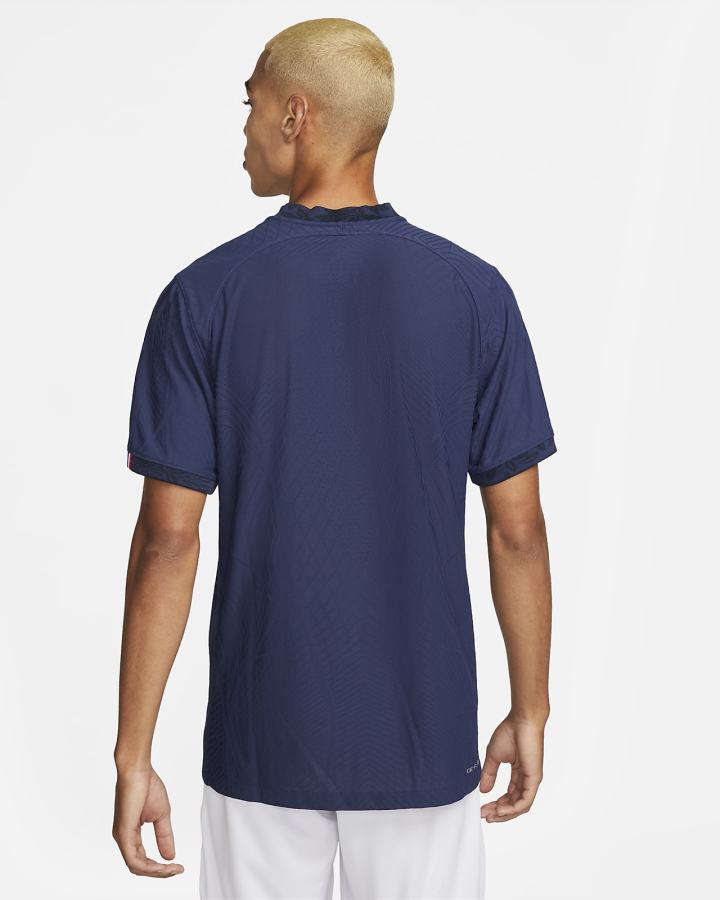 Jersey Nike FFF 2022/23 Match Home Dri-FIT ADV Soccer Hombre Azul Marino Metal Doradas | JWRXO-5496
