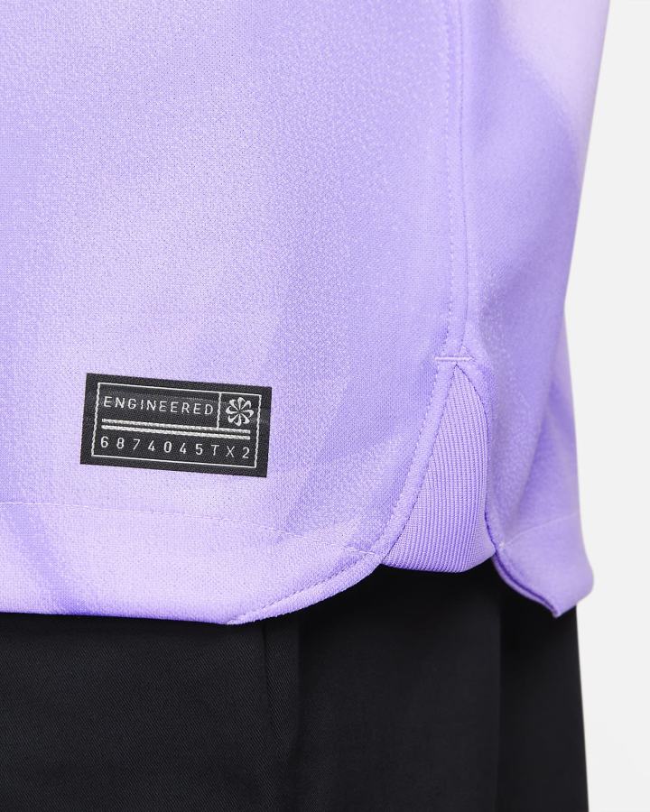 Jersey Nike FFF 2022/23 Stadium Goalkeeper Dri-FIT Short-Sleeve Soccer Hombre Moradas Negras | FLANH-1694