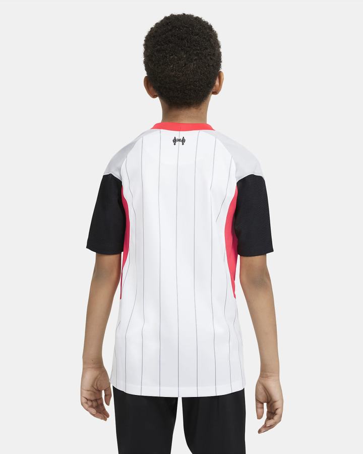 Jersey Nike Liverpool FC Stadium Air Max Kids Soccer Niño Blancas Rojas Gris Negras | VYOZJ-9257