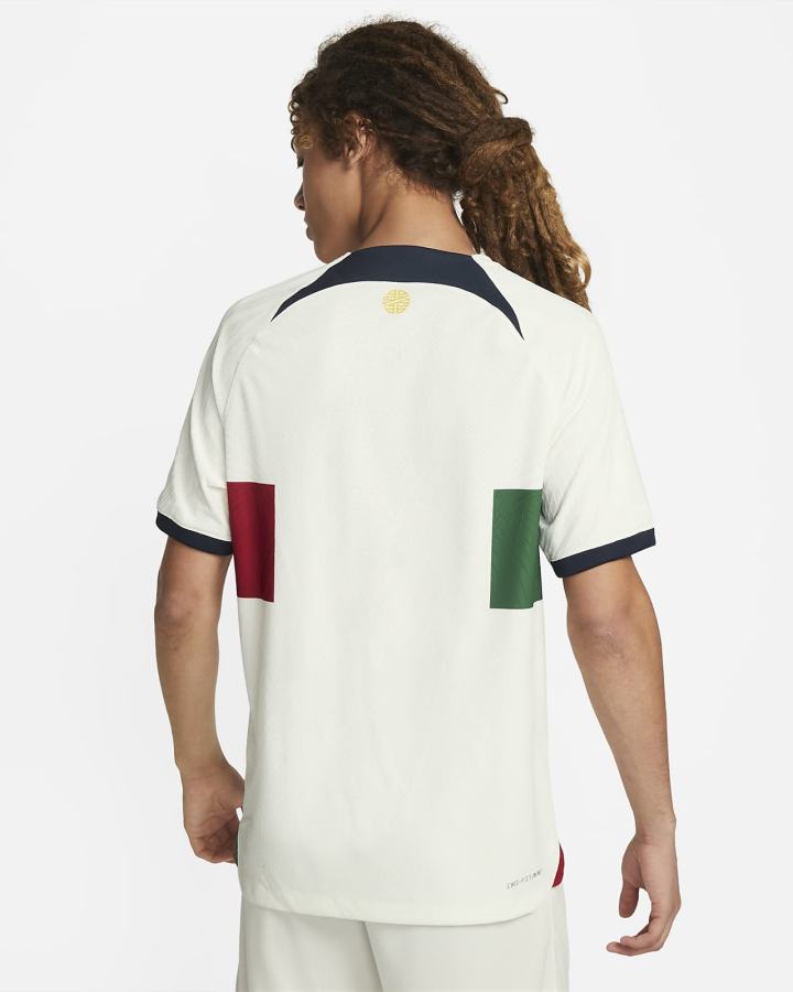 Jersey Nike Portugal 2022/23 Match Away Dri-FIT ADV Soccer Hombre Obsidian | RAIXN-0562