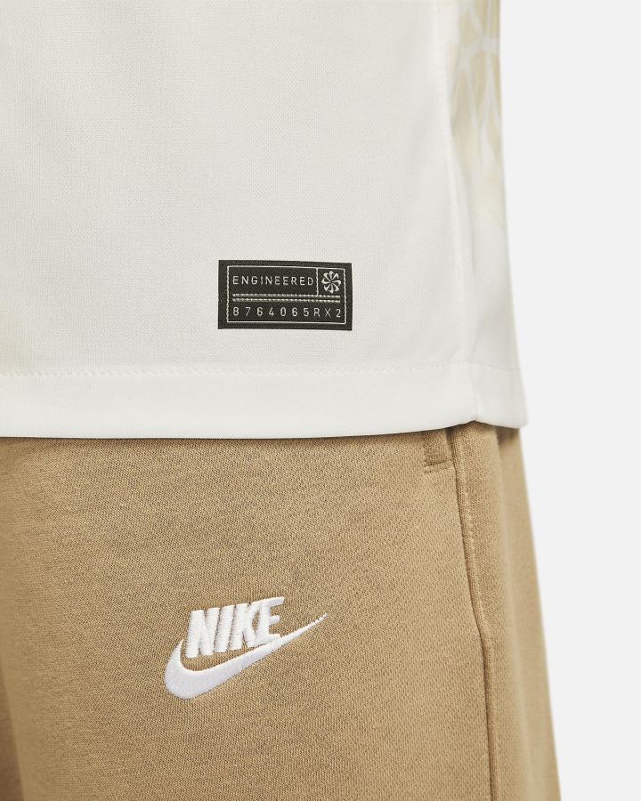 Jersey Nike Qatar 2022/23 Stadium Away Dri-FIT Soccer Hombre Blancas Burdeos | NDGYQ-6083
