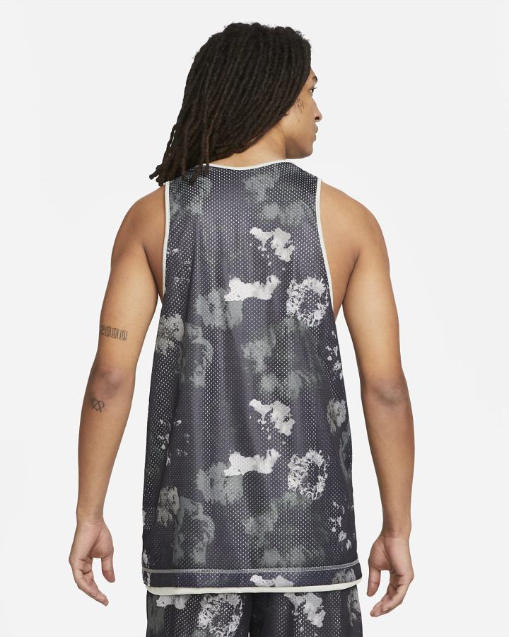 Jersey Nike Standard Issue Reversible Basketball Hombre Gris Negras | PVHLE-8367