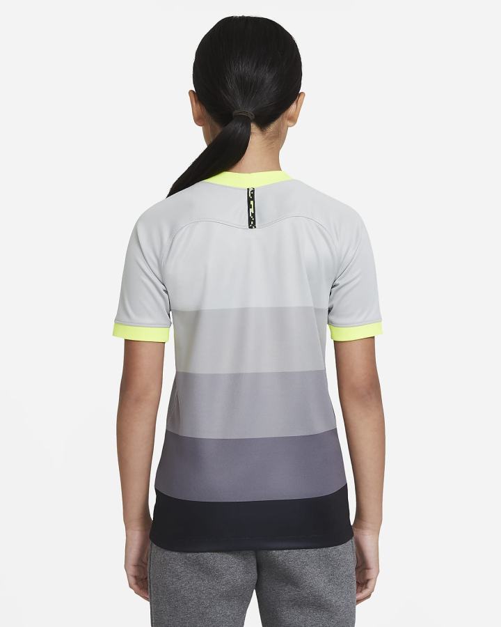 Jersey Nike Tottenham Hotspur Stadium Air Max Kids Soccer Niño Plateadas Limón | QCMNZ-3504