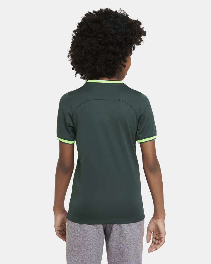 Jersey Nike VfL Wolfsburg 2022/23 Stadium Away Kids Dri-FIT Soccer Niño Verde Claro | SQHOW-6458
