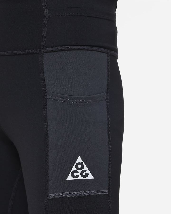 Leggins Nike ACG Dri-FIT One Kids Niña Negras Gris Oscuro | XVNOT-2739