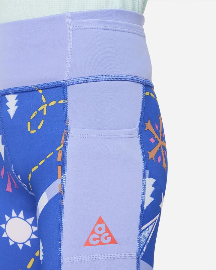 Leggins Nike ACG Dri-FIT One Kids Niña Rojas Claro | WOECI-7520