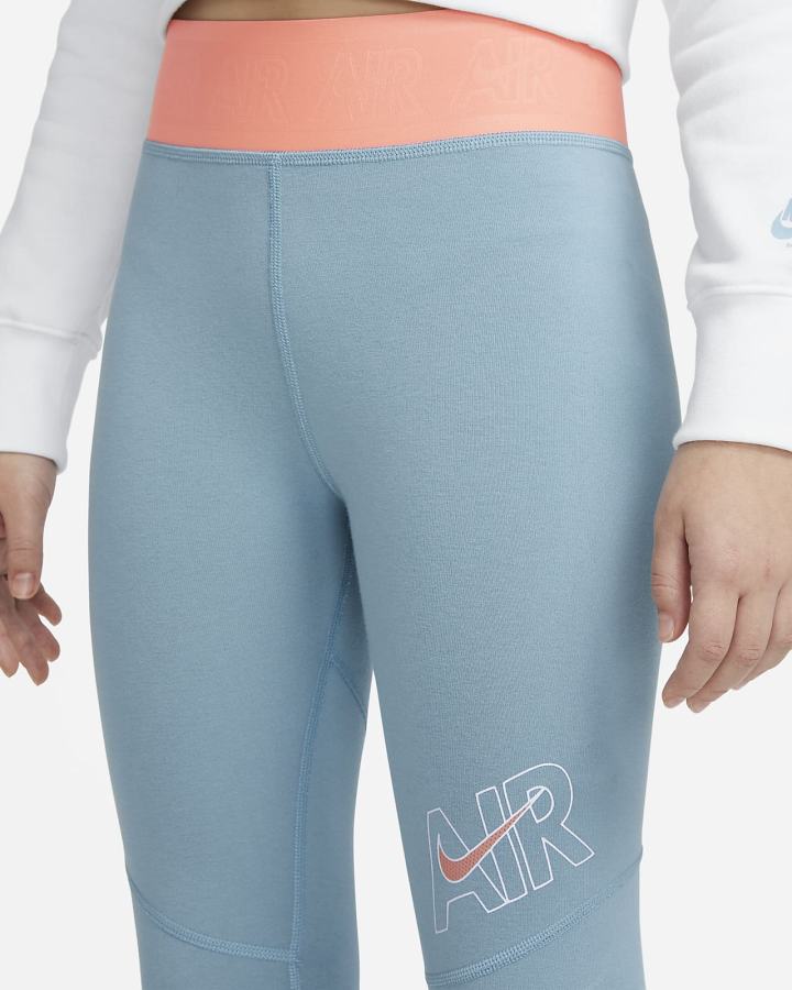 Leggins Nike Air Essentials Kids Niña Azules Rojas Gris | LICXU-3957