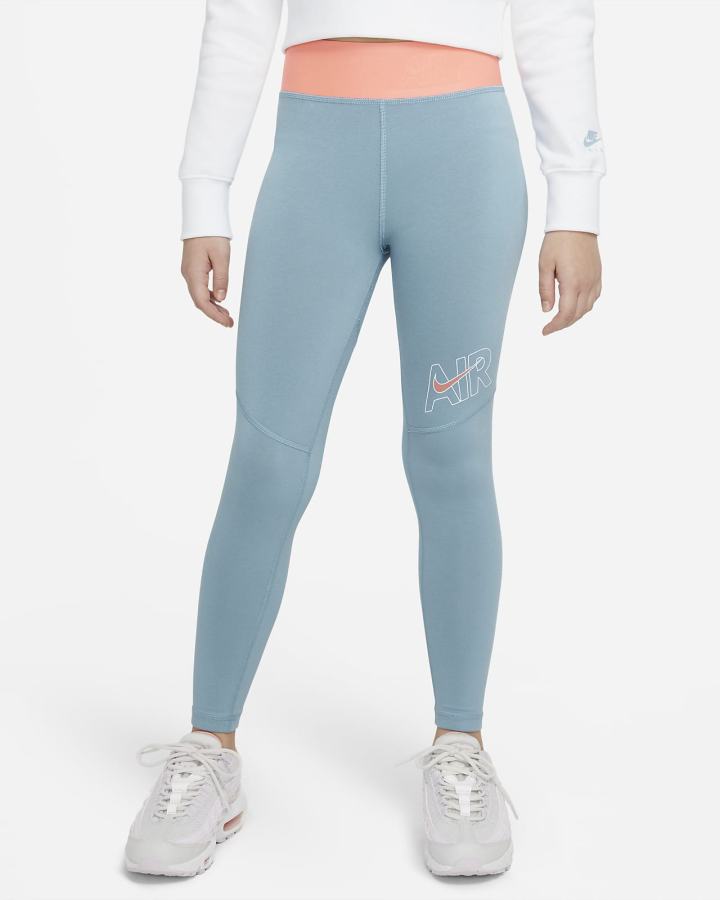 Leggins Nike Air Essentials Kids Niña Azules Rojas Gris | LICXU-3957