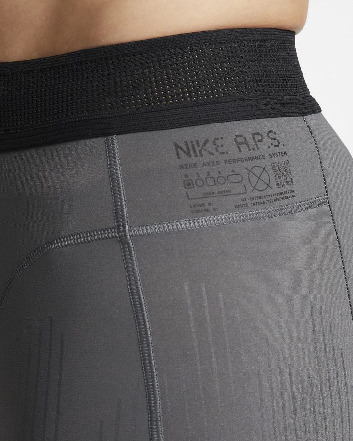 Leggins Nike Dri-FIT ADV A.P.S. Recovery Training Hombre Gris Negras | RFUNO-7285