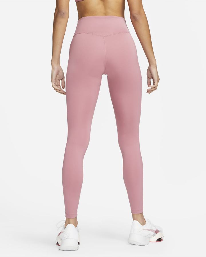 Leggins Nike Dri-FIT One Mid-Rise Mujer Blancas | DYHRK-0734