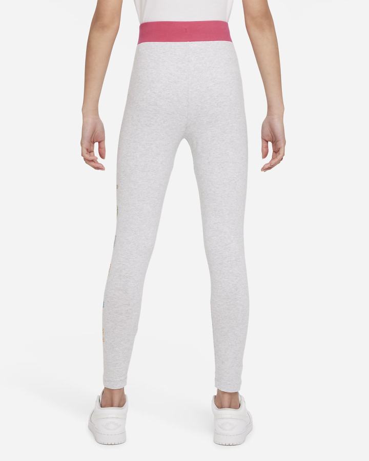 Leggins Nike Jordan Kids Niña Gris | LFRTB-4596