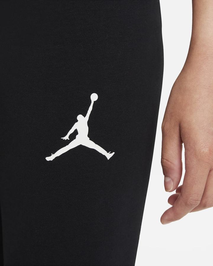 Leggins Nike Jordan Kids Niña Negras | DEVUY-7632