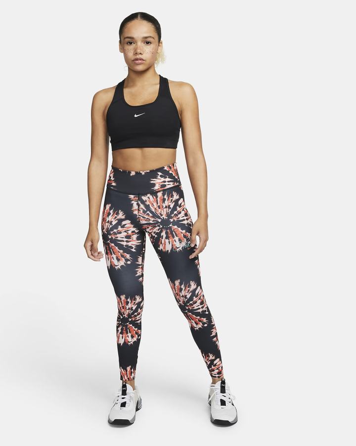 Leggins Nike One Luxe Resort Mid-Rise 7/8 Mujer Negras | ASOZP-5809