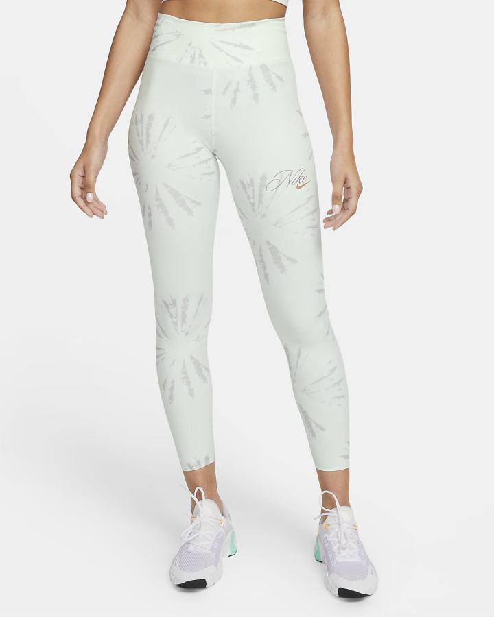Leggins Nike One Luxe Resort Mid-Rise 7/8 Mujer Verde | EQPMG-7654