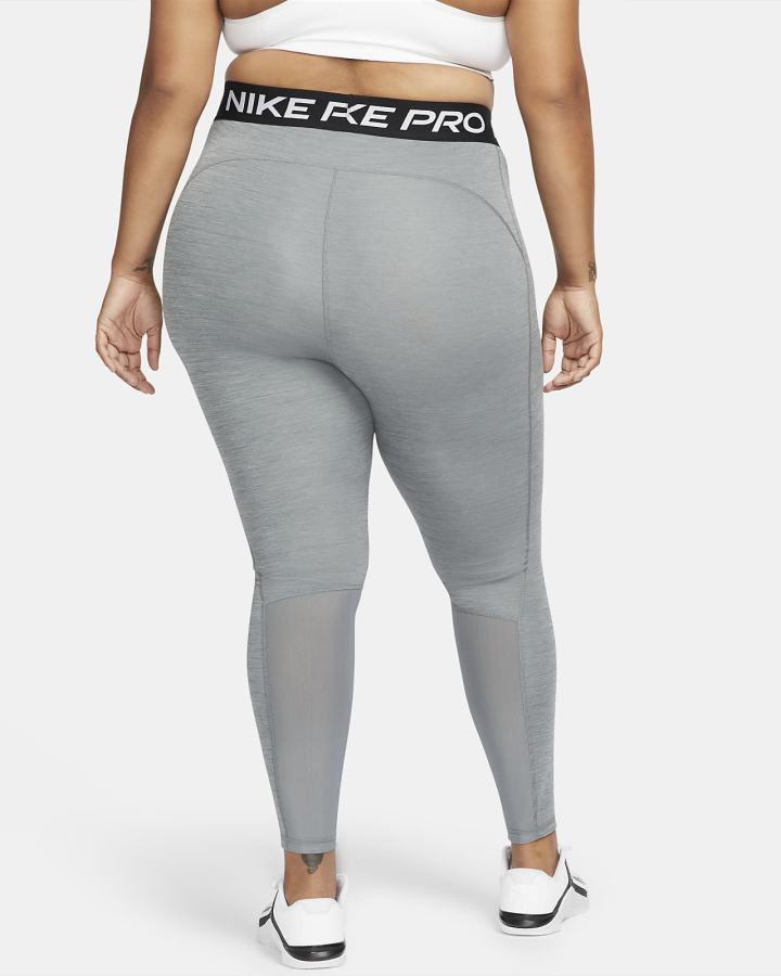 Leggins Nike Pro 365 (Plus Size) Mujer Gris Negras Blancas | VBZMS-1587