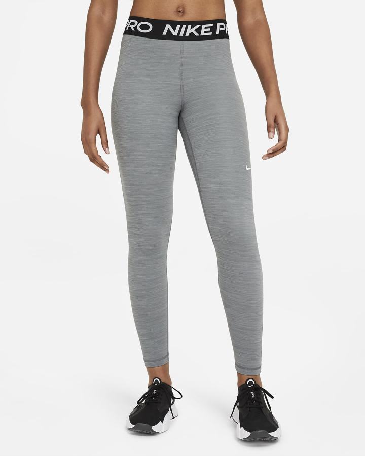 Leggins Nike Pro 365 (Plus Size) Mujer Gris Negras Blancas | ZDWOB-9861