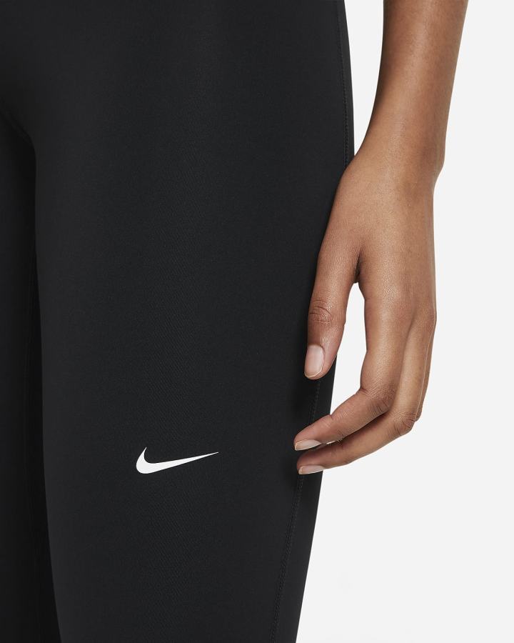 Leggins Nike Pro 365 (Plus Size) Mujer Negras Blancas | ENJQV-2394