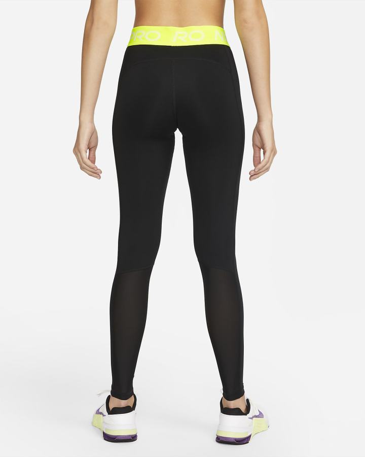 Leggins Nike Pro 365 (Plus Size) Mujer Negras Blancas | IZOXW-3802