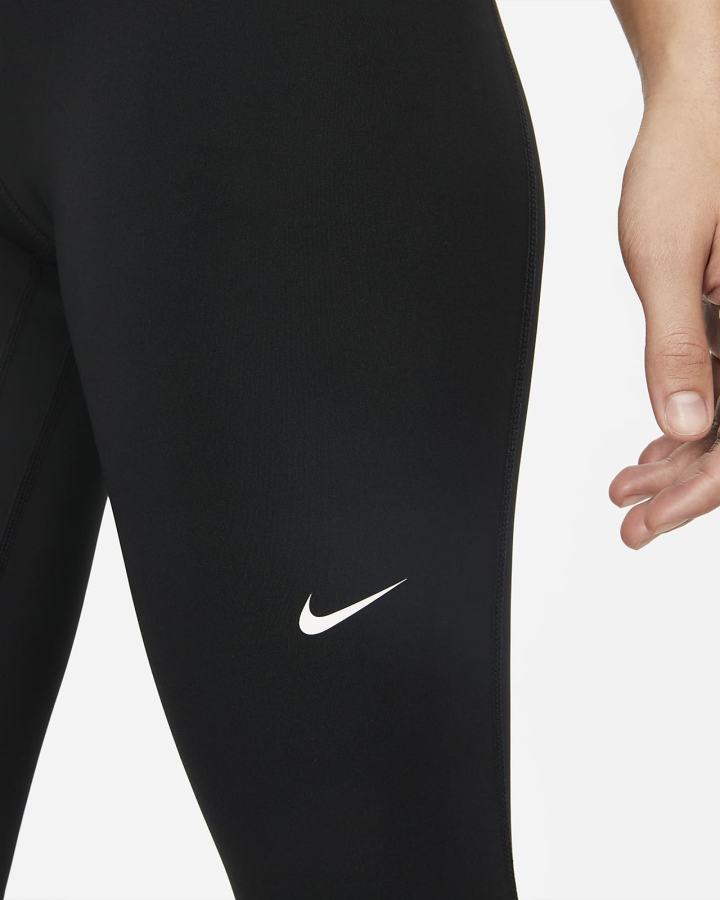 Leggins Nike Pro 365 (Plus Size) Mujer Negras Blancas | IZOXW-3802