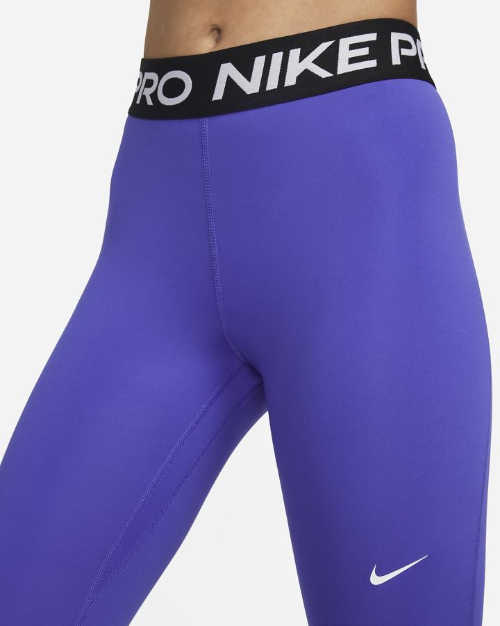 Leggins Nike Pro 365 (Plus Size) Mujer Negras Blancas | OFUKY-3612