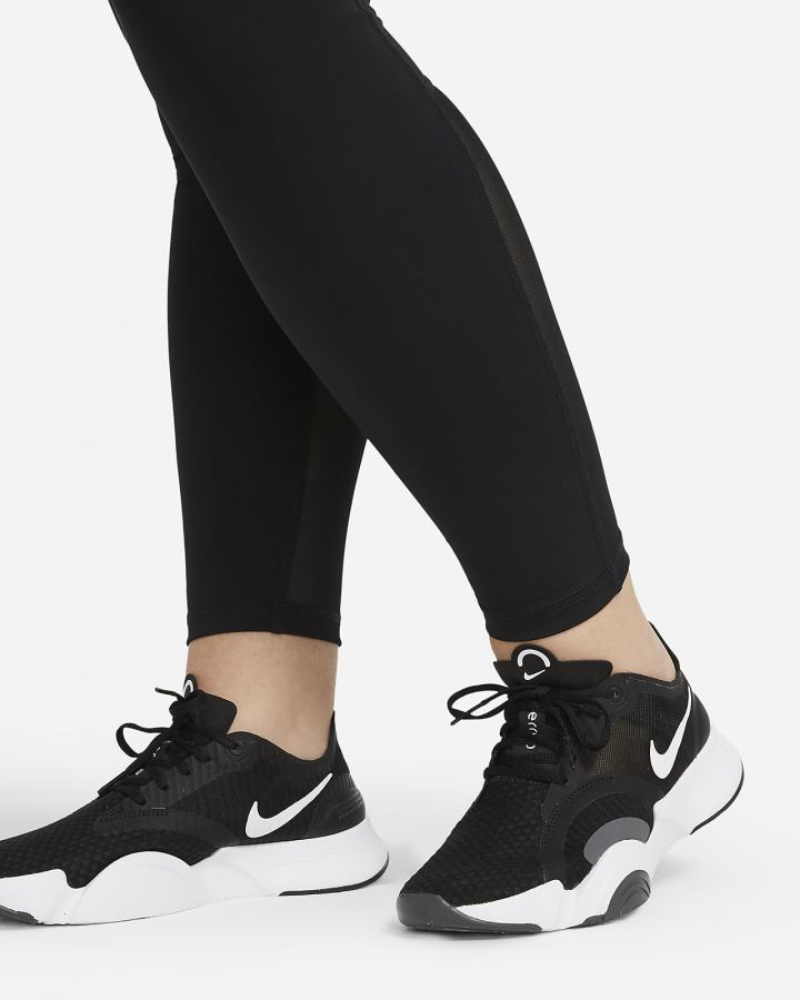 Leggins Nike Pro 365 (Plus Size) Mujer Negras Blancas | RNBDP-6405