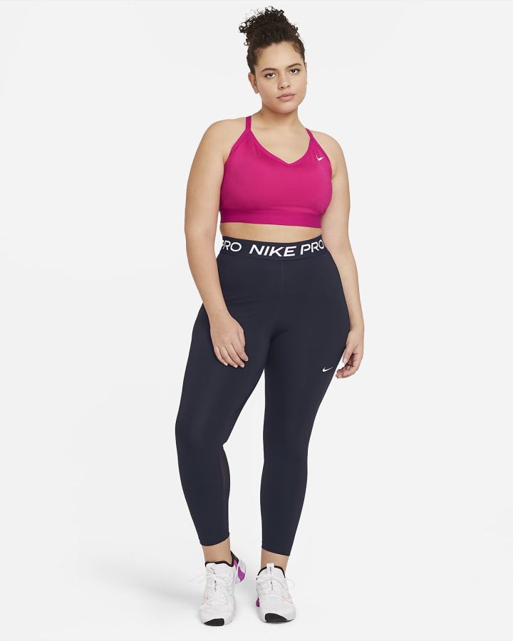 Leggins Nike Pro 365 (Plus Size) Mujer Obsidian Blancas | SJOCF-0125