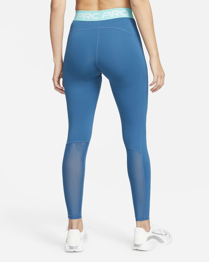 Leggins Nike Pro 365 (Plus Size) Mujer Turquesa Blancas | MXUAD-7385