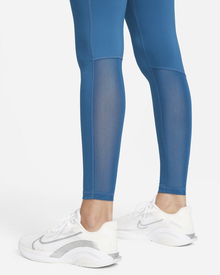 Leggins Nike Pro 365 (Plus Size) Mujer Turquesa Blancas | MXUAD-7385