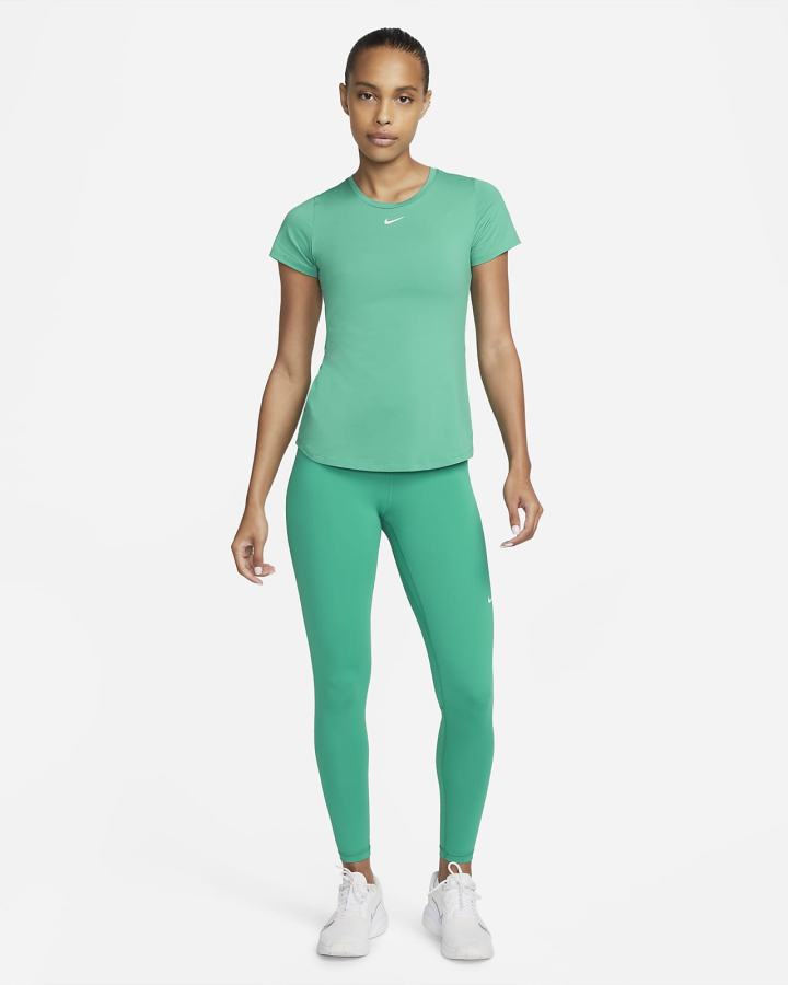 Leggins Nike Pro 365 (Plus Size) Mujer Verde Negras Blancas | IHQKL-6451