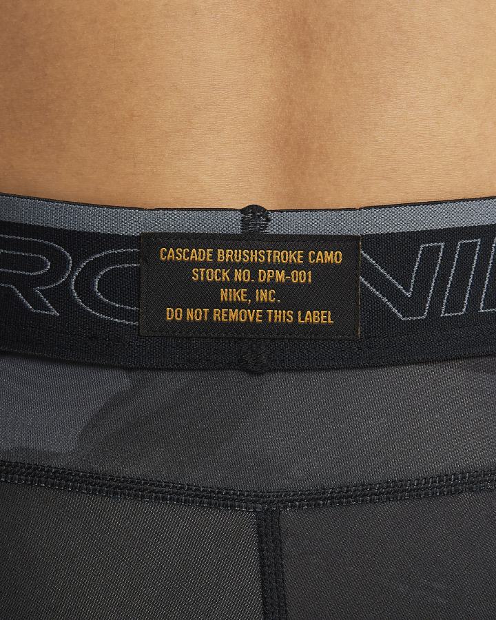 Leggins Nike Pro Dri-FIT Camo Hombre Negras | KYJQU-8725