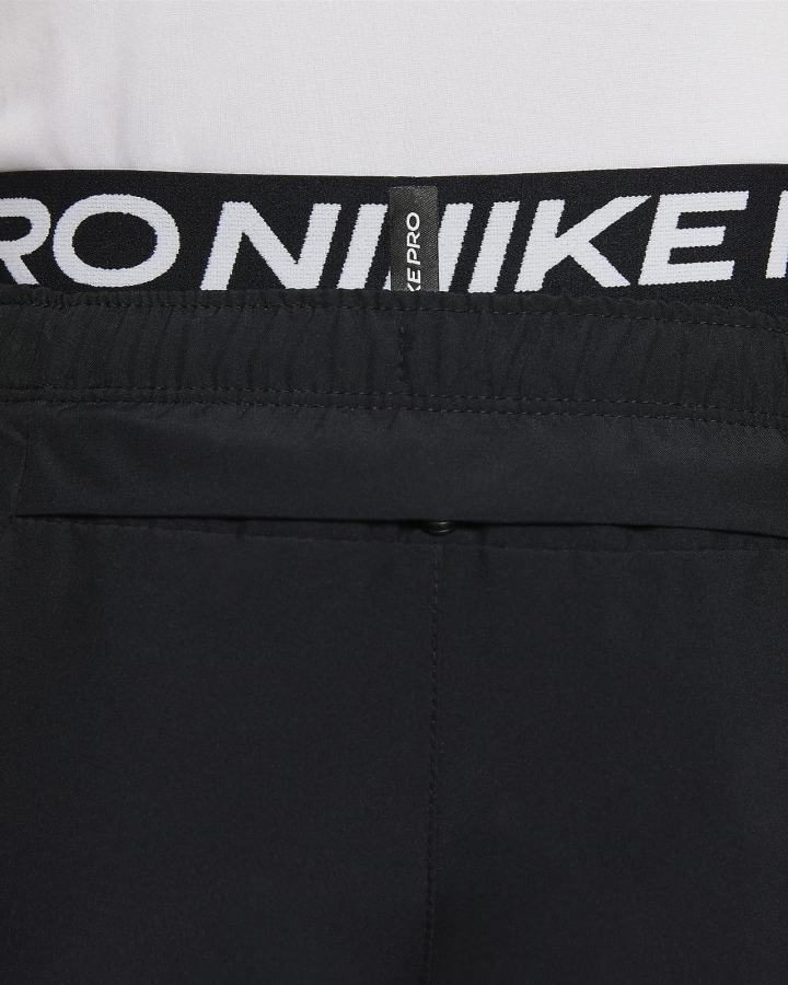Leggins Nike Pro Dri-FIT Kids Niño Blancas Negras | TDFHO-6718