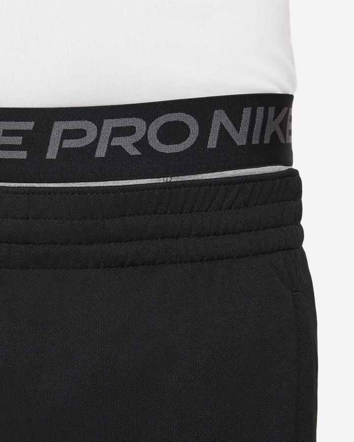 Leggins Nike Pro Dri-FIT Kids Niño Gris Oscuro | TXNMU-6135