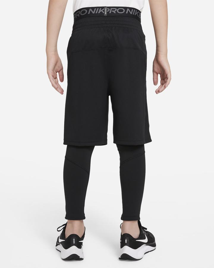 Leggins Nike Pro Dri-FIT Kids Niño Negras | TPYWH-9512