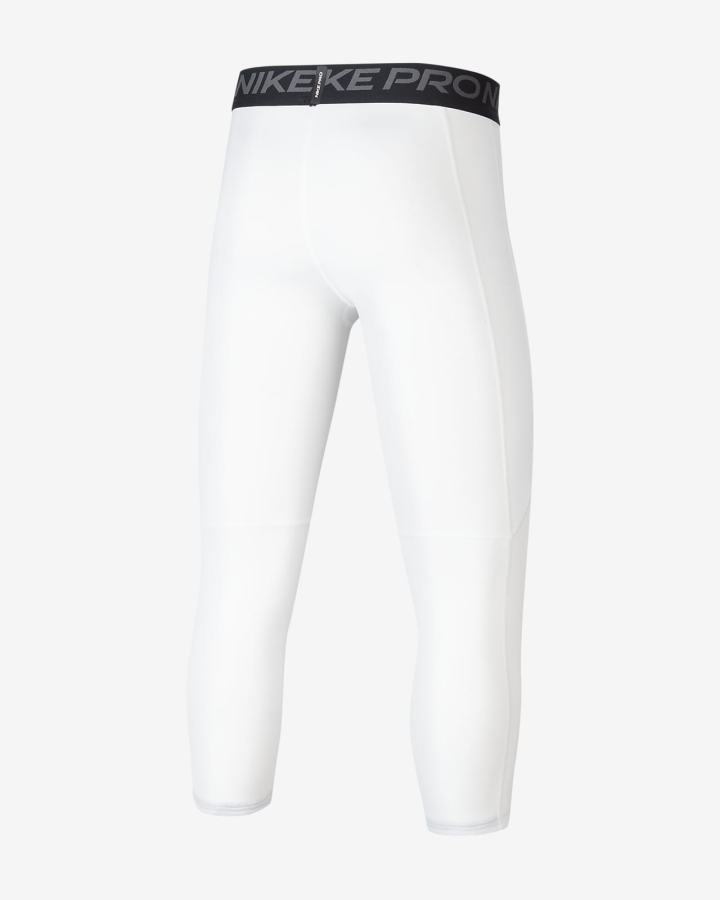 Leggins Nike Pro Kids 3/4-Length Niño Blancas Negras | ZQLCH-0362