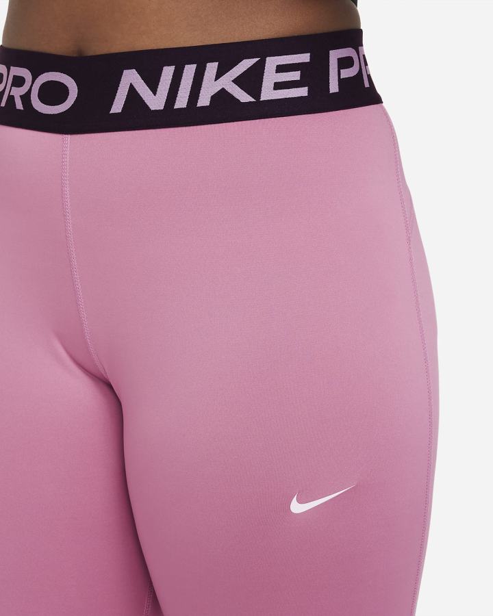 Leggins Nike Pro Kids (Extended Size) Niña Rosas Blancas | JRQKC-8407