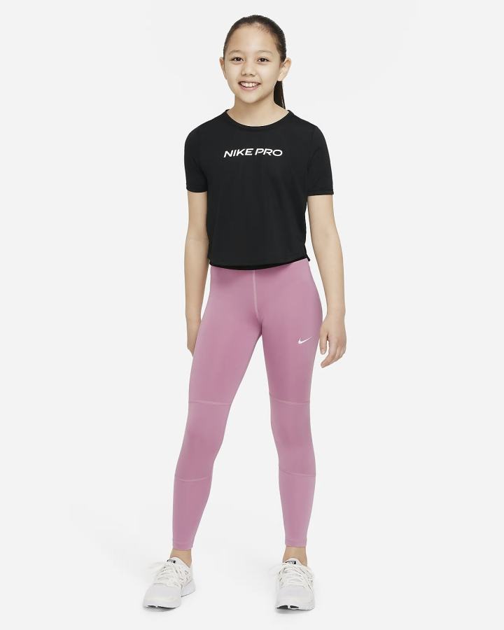 Leggins Nike Pro Kids Niña Rosas Blancas | ZPYBW-7439