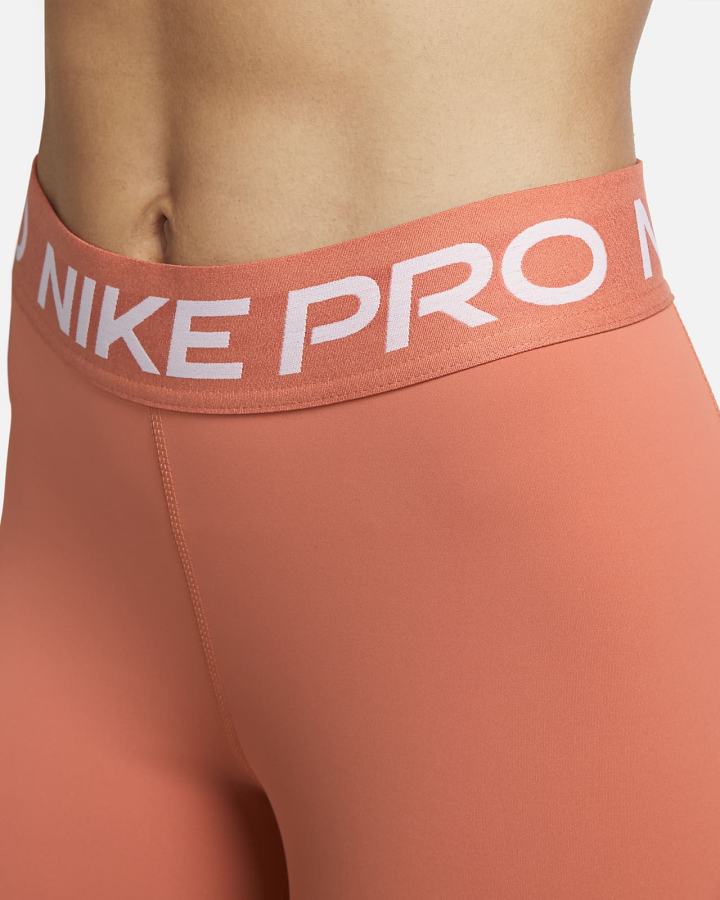 Leggins Nike Pro Mid-Rise Crop (Plus Size) Mujer Blancas | XALUR-7034