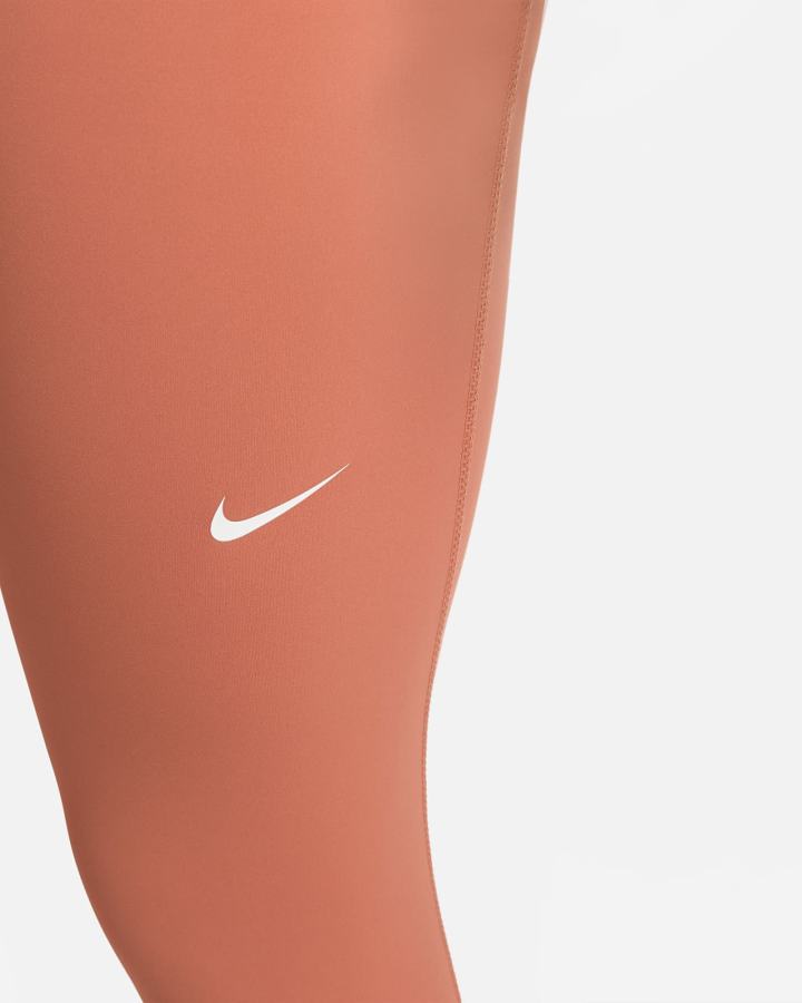 Leggins Nike Pro Mid-Rise Crop (Plus Size) Mujer Blancas | XALUR-7034