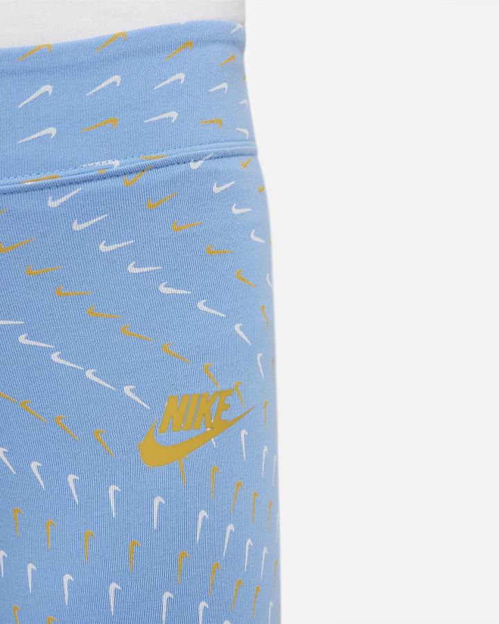 Leggins Nike Sportswear Essential Kids Printed Niña Azules | OEJVX-7085