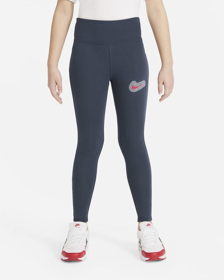 Leggins Nike Sportswear Favorites Kids Niña Azules | HJVBM-0536