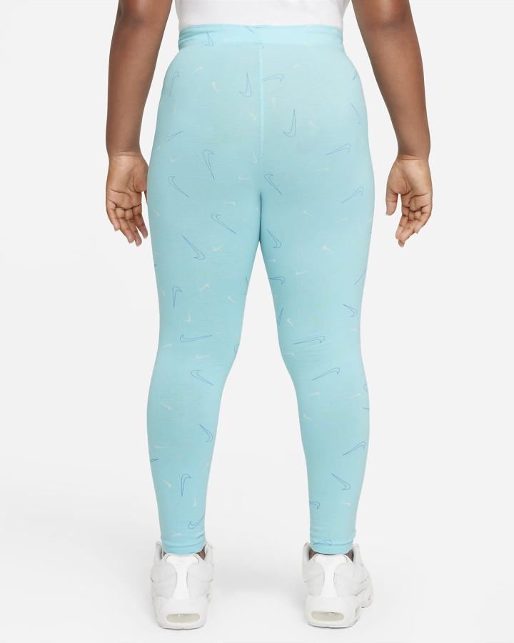 Leggins Nike Sportswear Favorites Kids Printed (Extended Size) Niña Blancas | FHWZK-4501