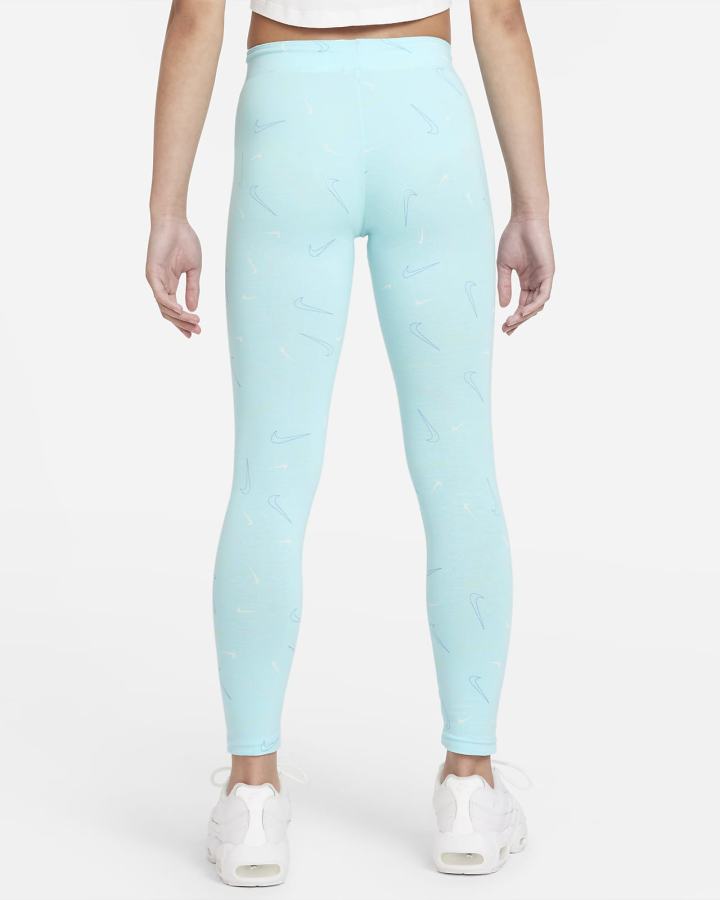 Leggins Nike Sportswear Favorites Kids Printed Niña Blancas | GFKXA-2309