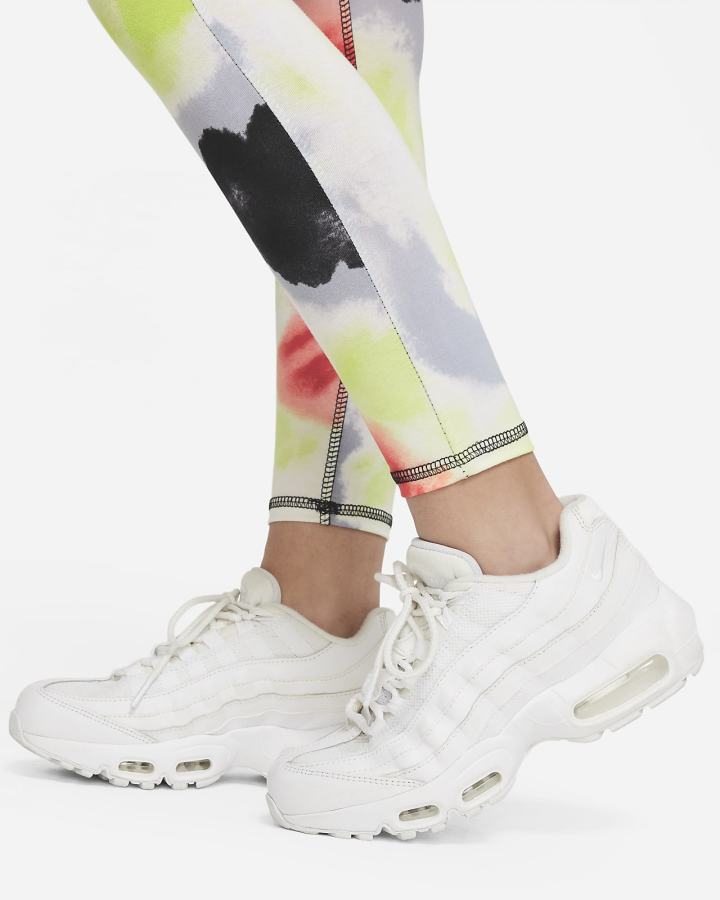 Leggins Nike Sportswear Favorites Kids Tie-Dye Niña Negras | ETXBJ-3976