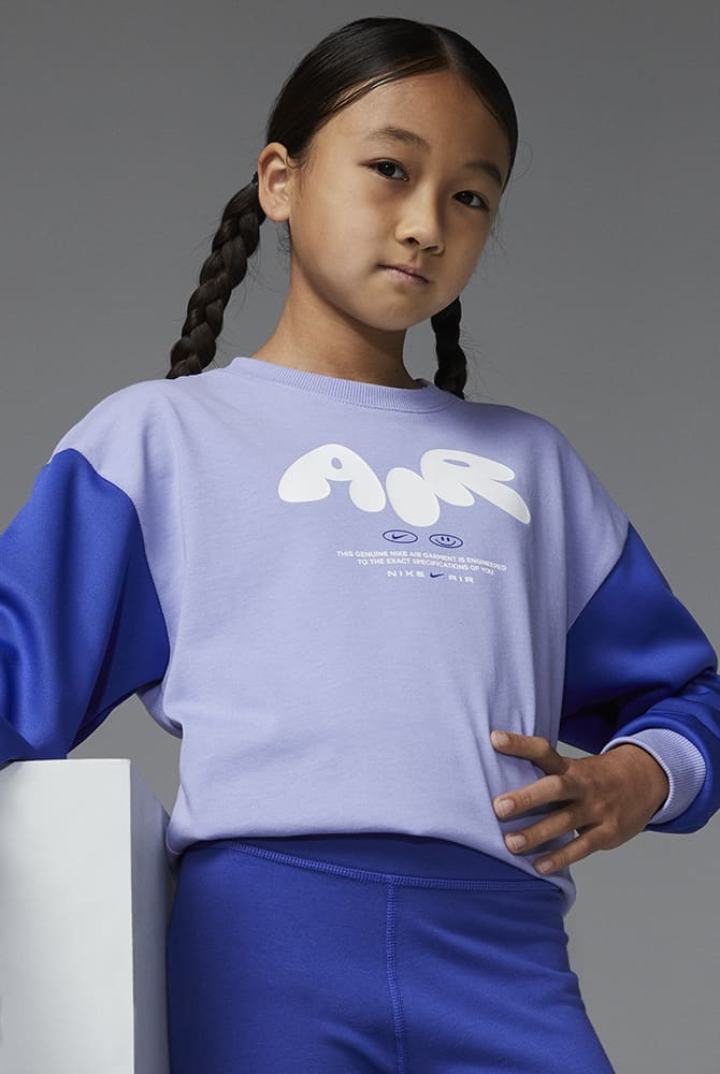 Leggins Nike Sportswear Icon Clash Essential Kids Mid-Rise Niña Negras Blancas | QGNMC-6549