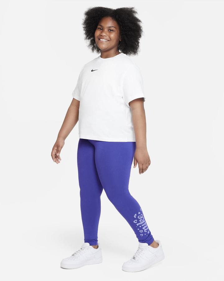 Leggins Nike Sportswear Icon Clash Essential Kids Mid-Rise Niña Verde Menta | TAHPM-2469
