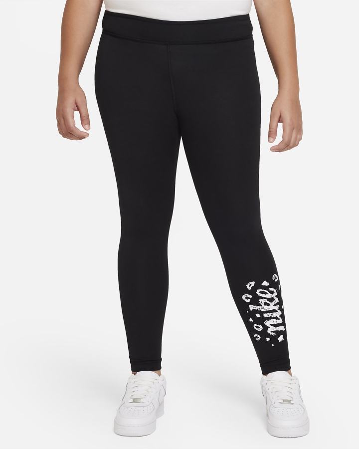 Leggins Nike Sportswear Icon Clash Essential Kids Mid-Rise Niña Verde Menta | TAHPM-2469