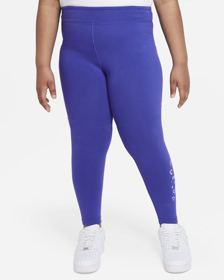 Leggins Nike Sportswear Icon Clash Essential Kids Mid-Rise Niña Verde Menta | TAHPM-2469