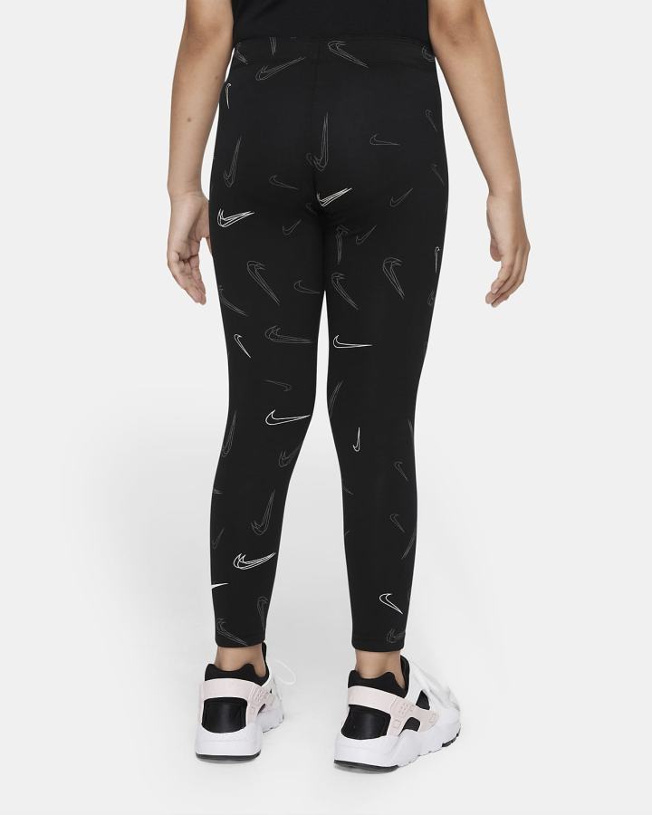 Leggins Nike Sportswear Kids Printed Dance Niña Negras | UTPKL-5140
