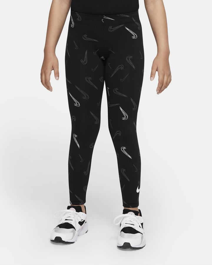 Leggins Nike Sportswear Kids Printed Dance Niña Negras | UTPKL-5140