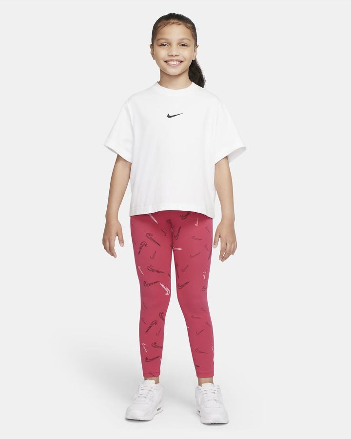 Leggins Nike Sportswear Kids Printed Dance Niña Rosas | VZNLD-3629